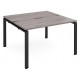 Adapt 1200mm Deep Sliding Top Double Starter Bench Desk